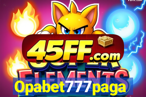 Opabet777paga